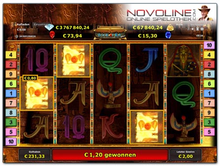 Novoline Book of Ra Deluxe Jackpot Scatter Gewinn